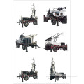 Wheeled Mud Water Well Drilling Rig Machine